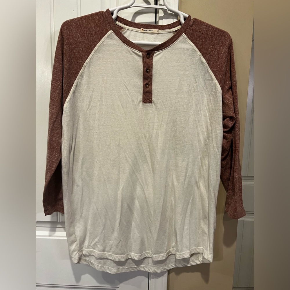 Marine Layer Classic Baseball Henley